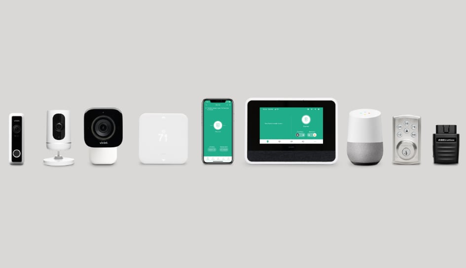 Vivint home security product line in Virginia Beach